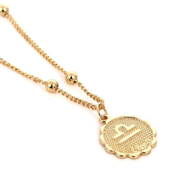 Collier "Zodiaque" ~ Argent / Or