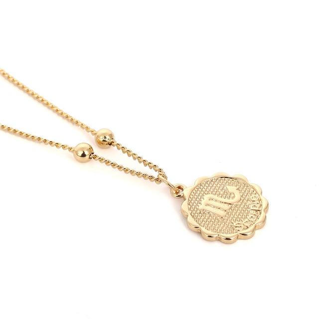 Collier "Zodiaque" ~ Argent / Or