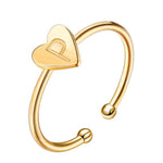 Charger l&#39;image dans la galerie, Bague &quot;Initiale&quot; ~ Or / Rose / Argent
