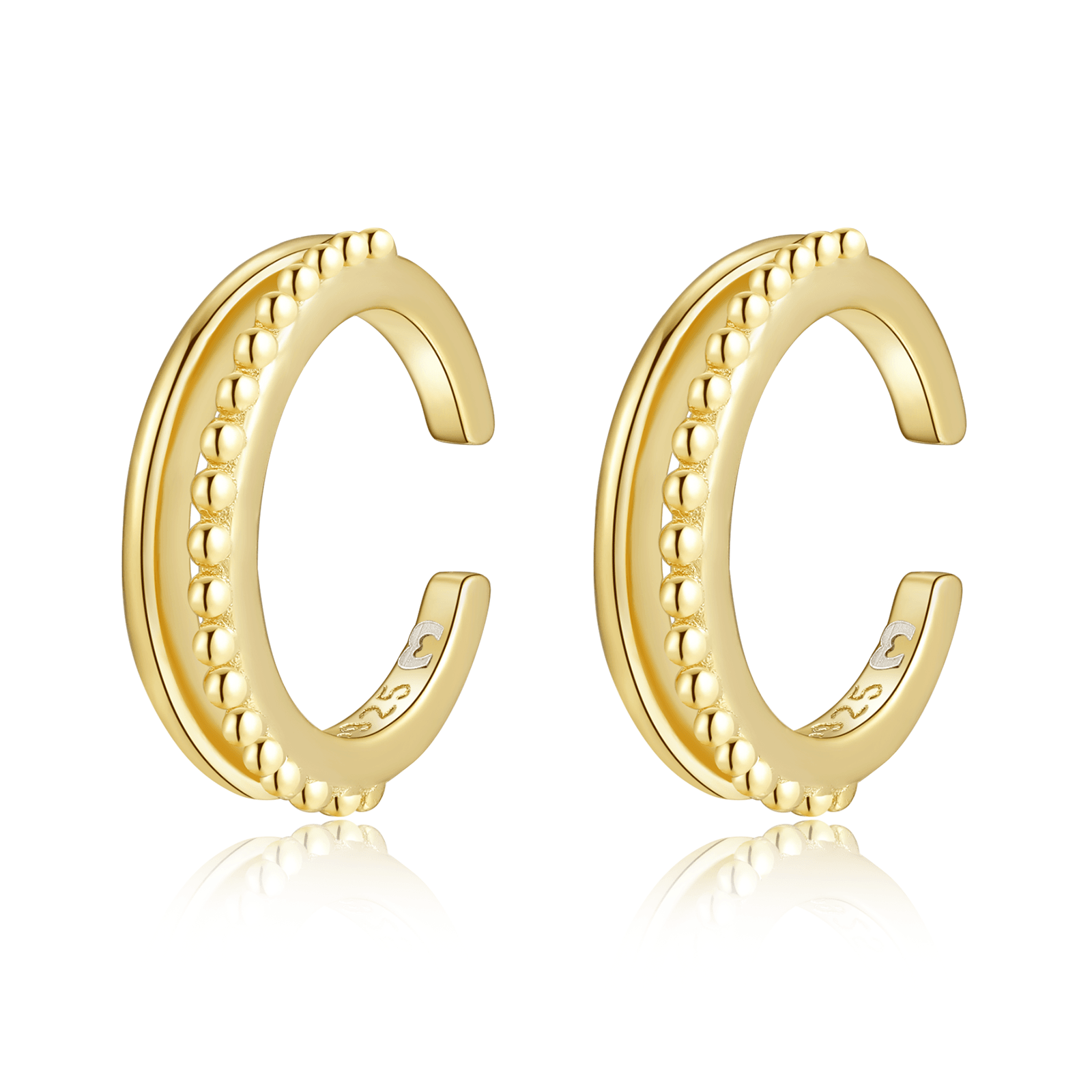 Boucle "Ear Cuff - Clipper" ~ Argent Sterling