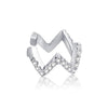 Boucle "Ear Cuff - Flashy" ~ Argent Sterling