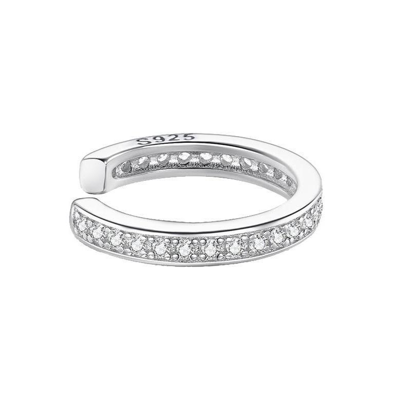 Boucle "Ear Cuff - Glitter" ~ Argent Sterling