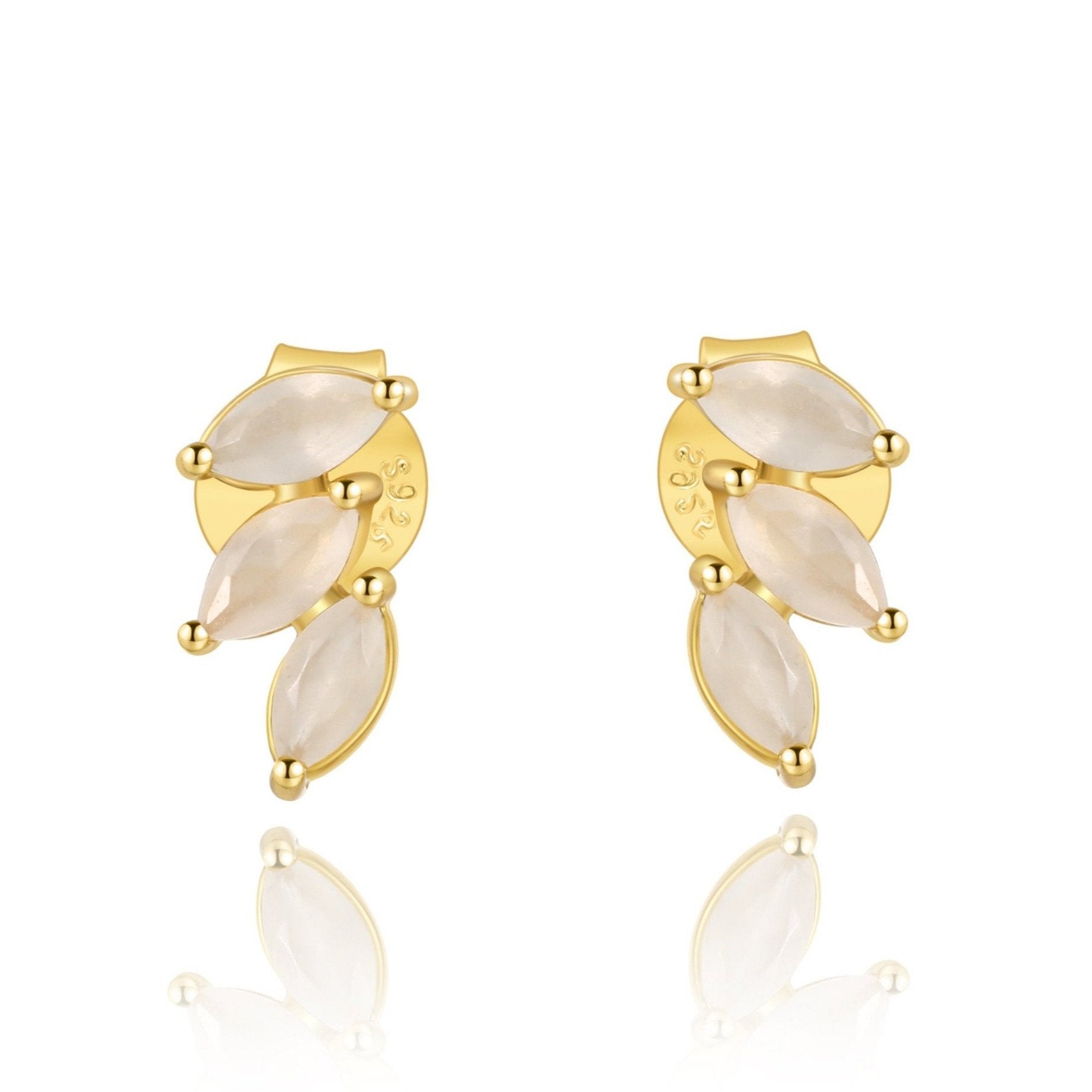 Boucles "Ailes d'Ange" ~ Argent Sterling