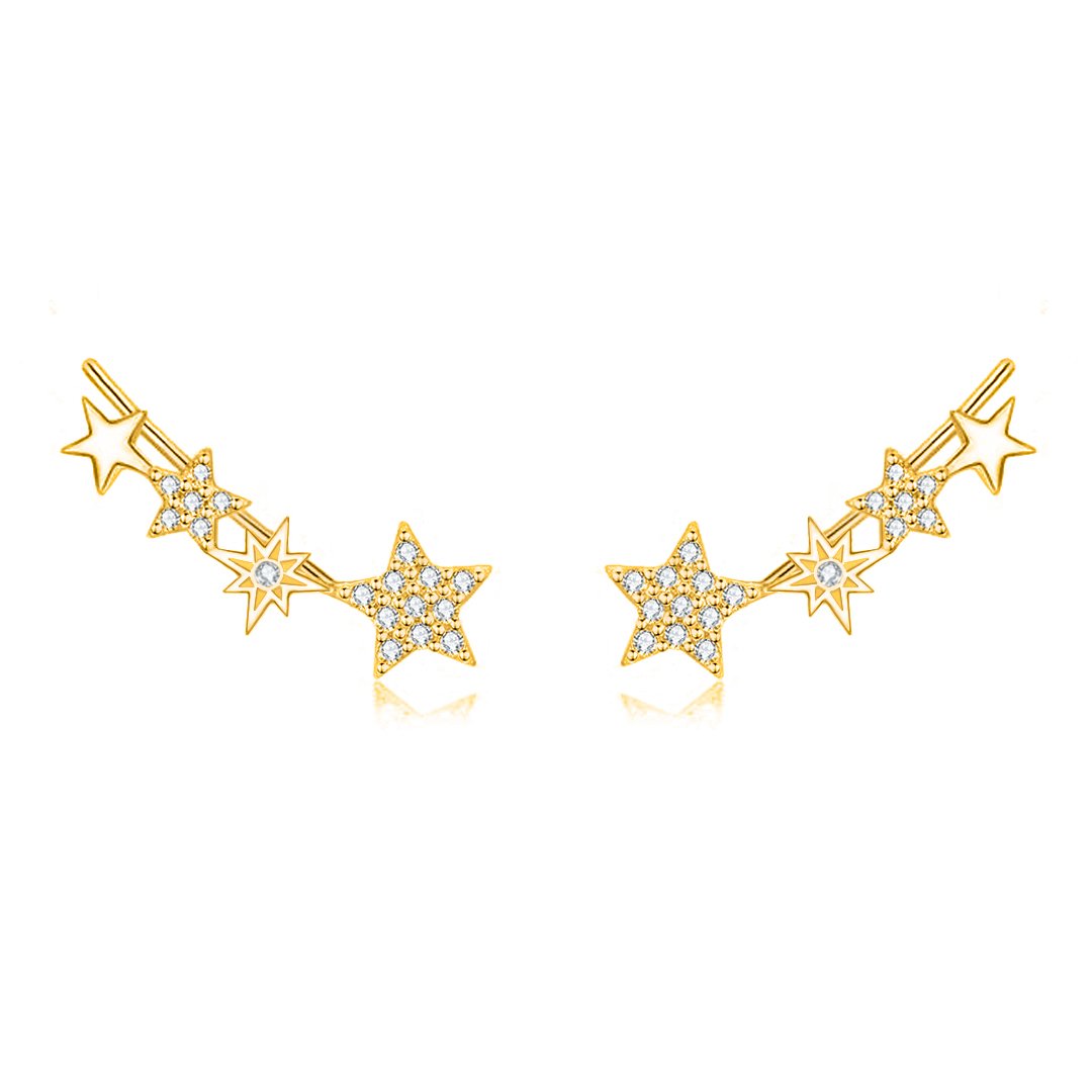 Boucles "Constellation" ~ Argent Sterling