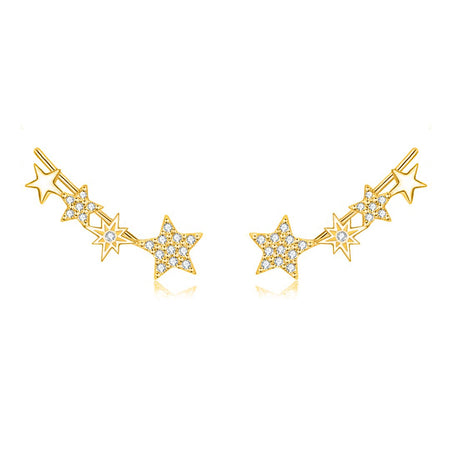 Boucles "Constellation" ~ Argent Sterling