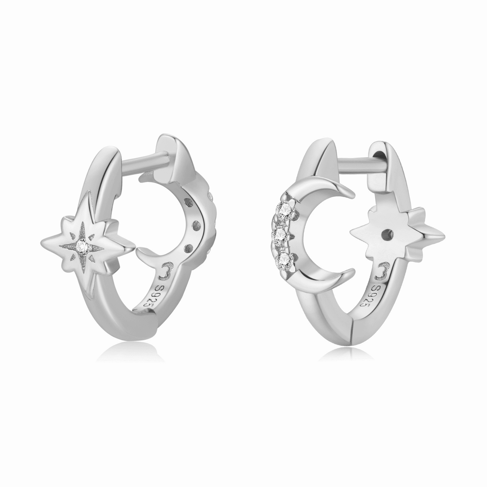 Boucles "Universel" ~ Argent Sterling