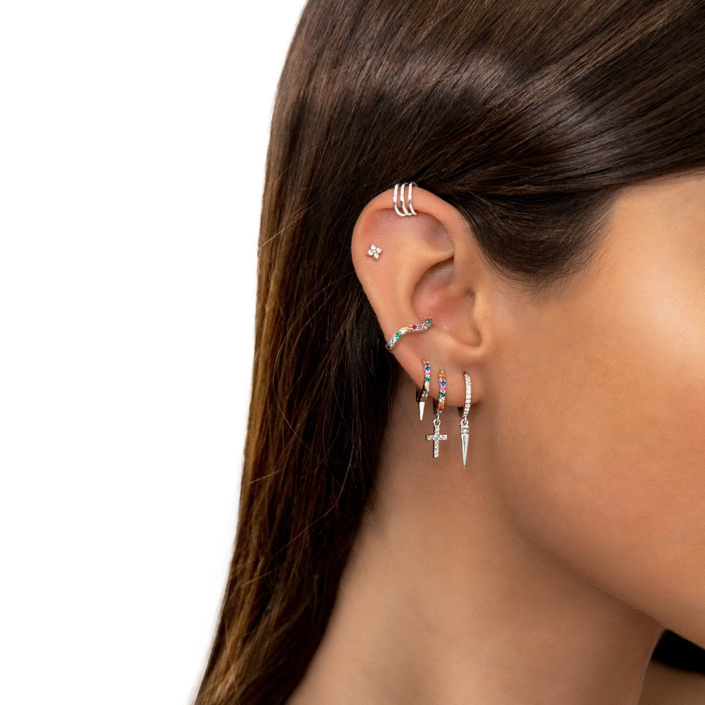 Boucles "Ear Cuff - Beauté" ~ Argent Sterling