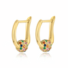 Boucles "Couleurs Fantaisie" ~ Argent Sterling
