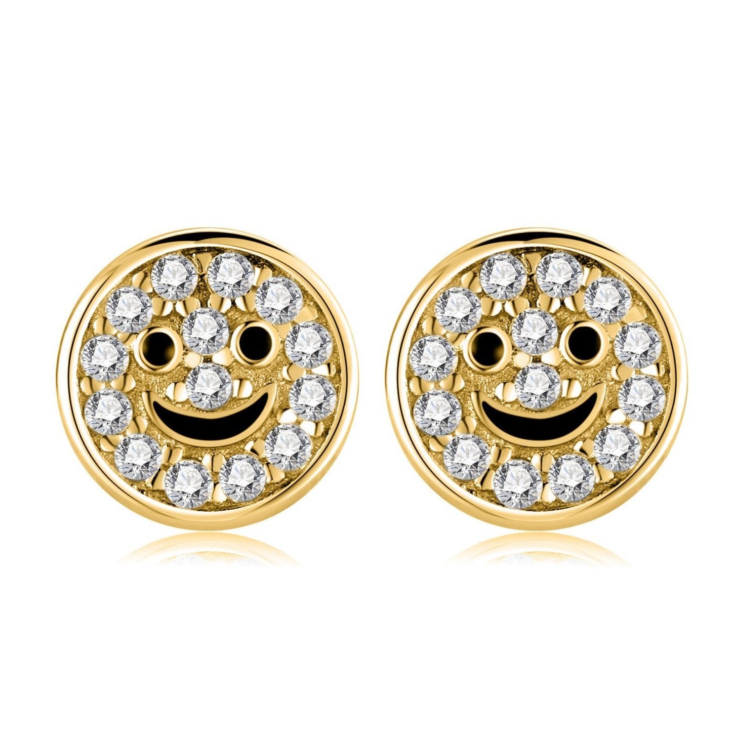 Boucles "Happy" ~ Argent Sterling