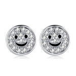 Charger l&#39;image dans la galerie, Boucles &quot;Happy&quot; ~ Argent Sterling
