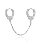 Charger l&#39;image dans la galerie, Boucle &quot;Justice&quot; ~ Argent Sterling
