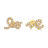 Boucles "Lo-Ve" ~ Argent Sterling