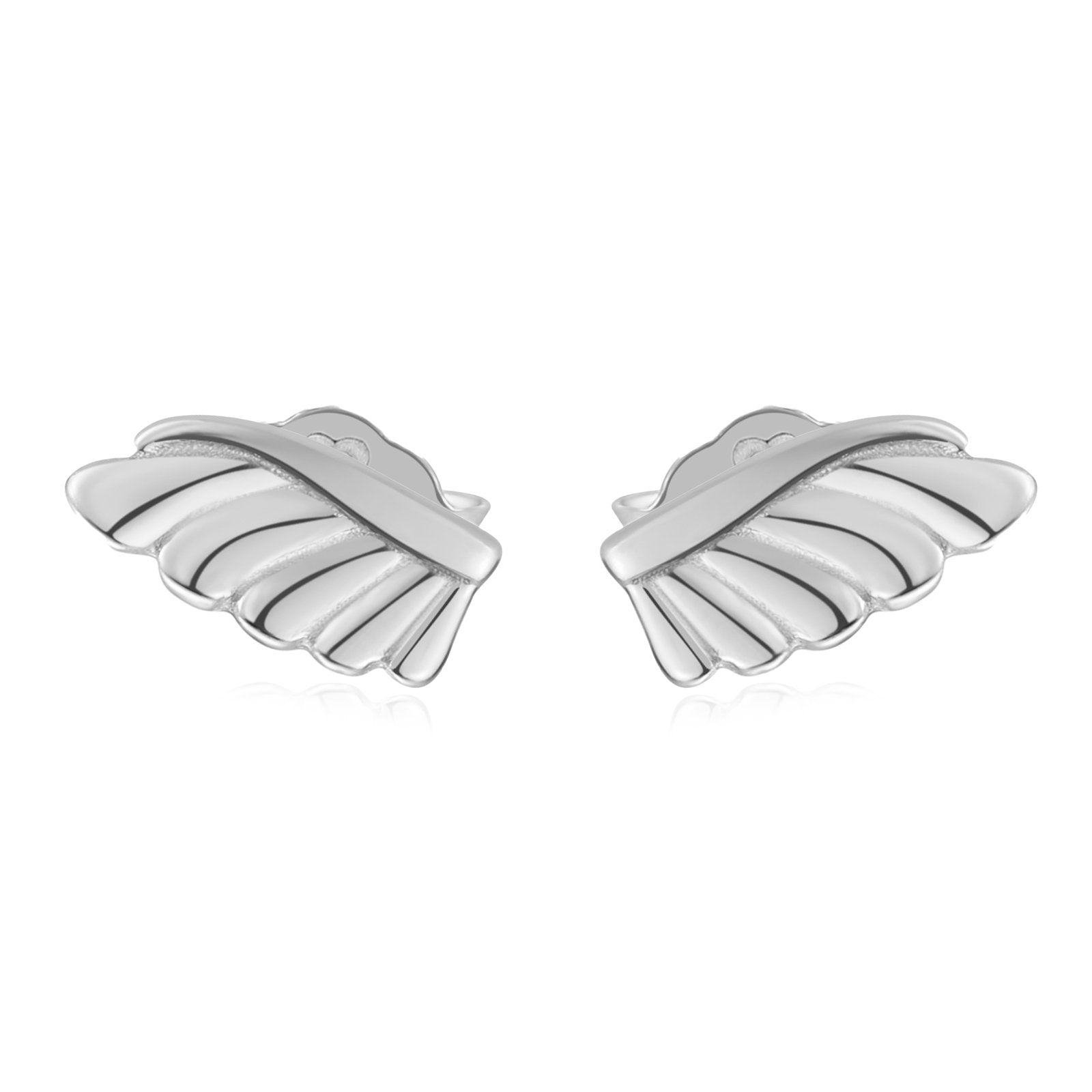 Boucles "Nacre" ~ Argent Sterling