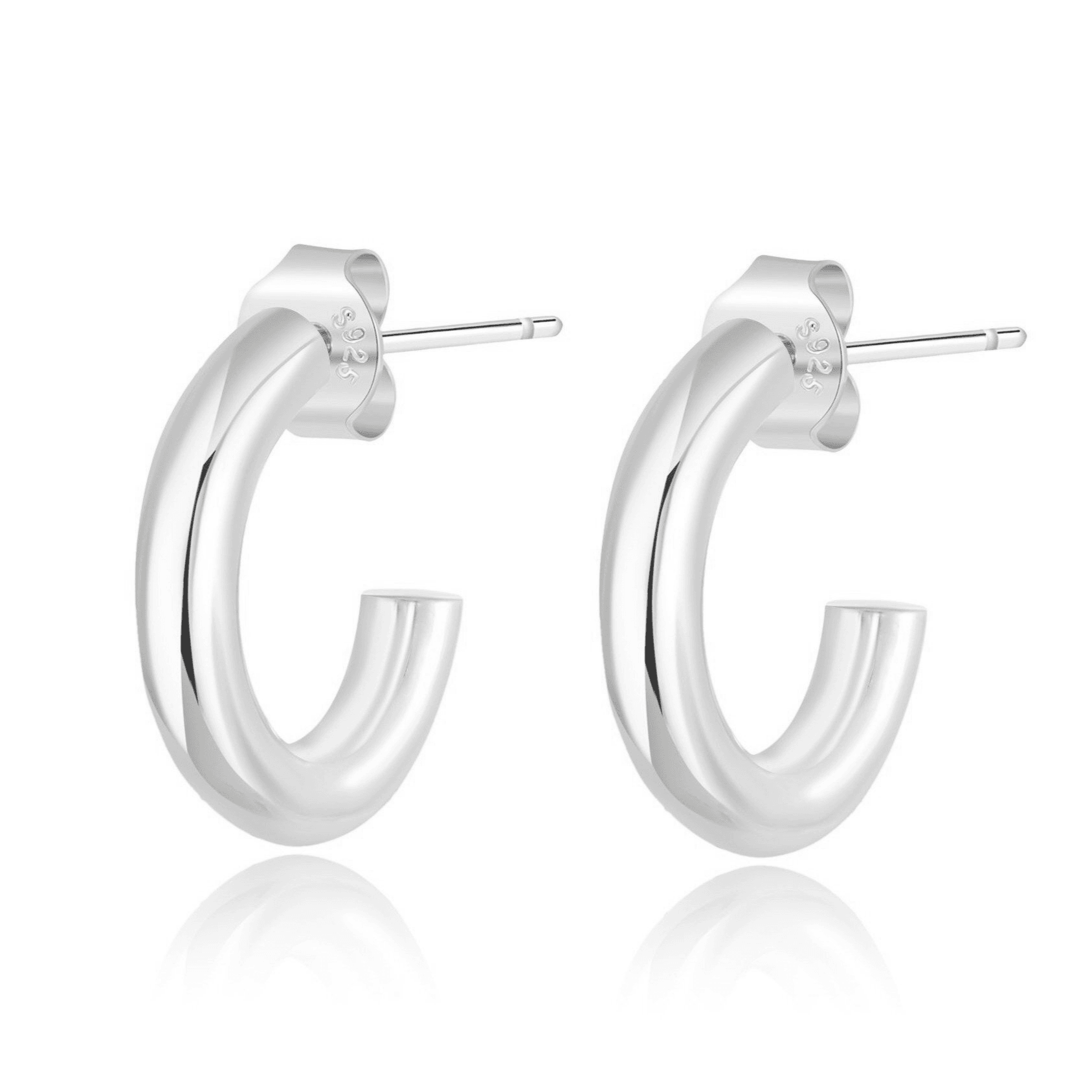 Boucles "Optimal" ~ Argent Sterling