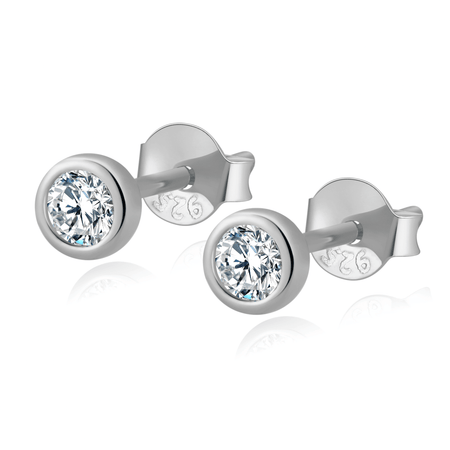 Boucles "Pin" ~ Argent Sterling