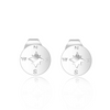 Boucles "Rose des Vents" ~ Argent Sterling