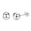 Boucles "Sphère" ~ Argent Sterling