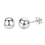 Charger l&#39;image dans la galerie, Boucles &quot;Sphère&quot; ~ Argent Sterling
