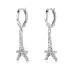 Boucles "Tour" ~ Argent Sterling