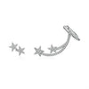 Boucles "Astre" ~ Argent Sterling