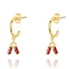 Boucles "Vie" ~ Argent Sterling
