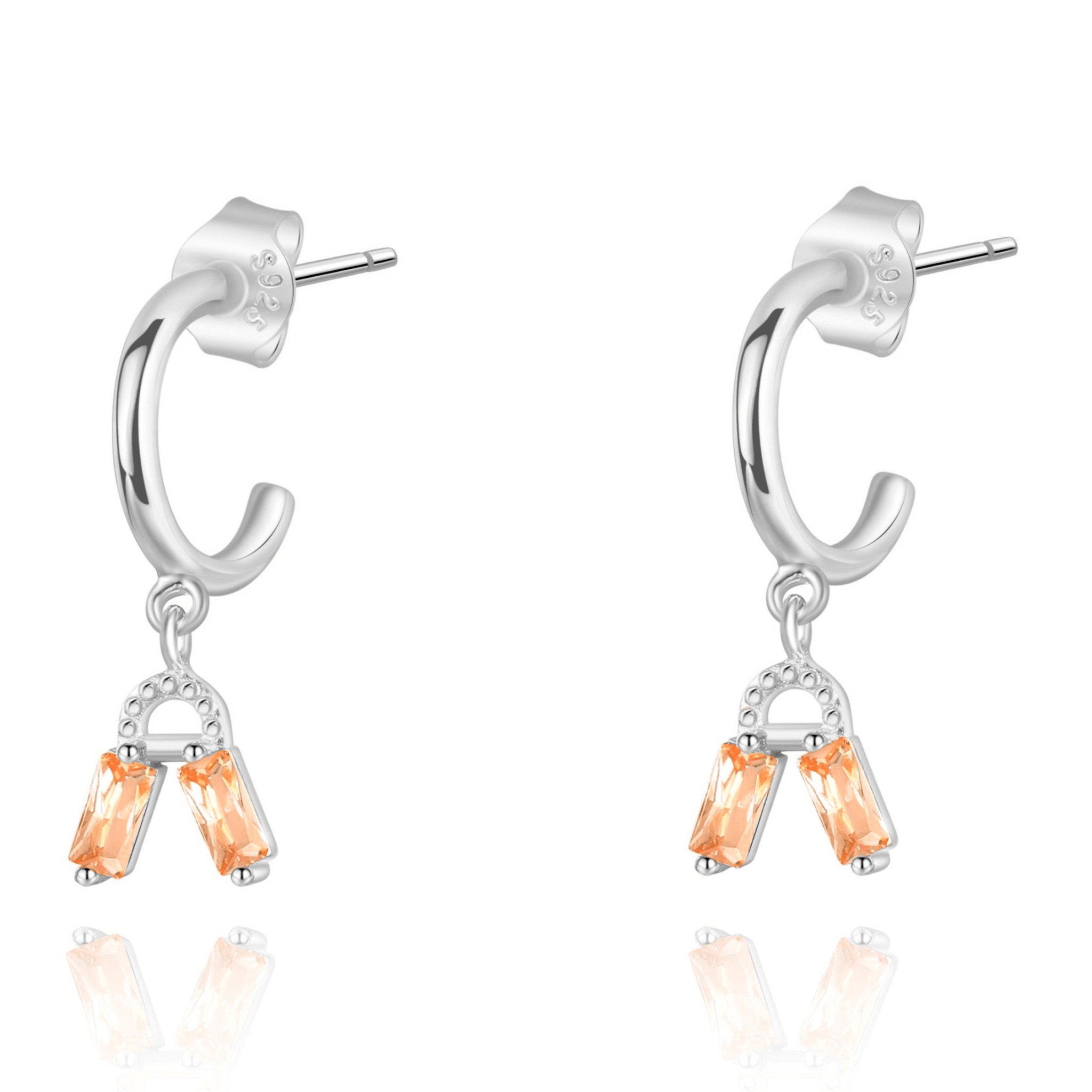 Boucles "Vie" ~ Argent Sterling