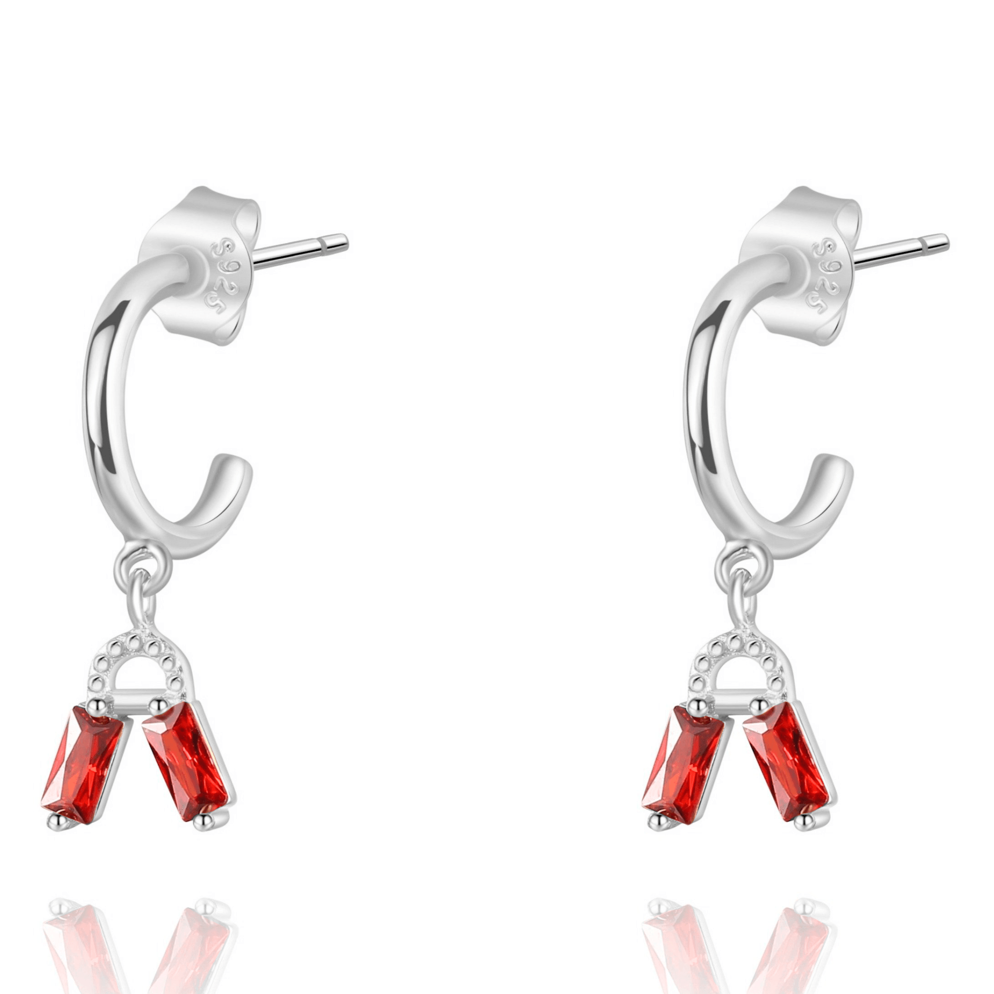 Boucles "Vie" ~ Argent Sterling