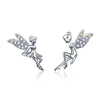 Boucles "Fée Clochette" ~ Argent Sterling