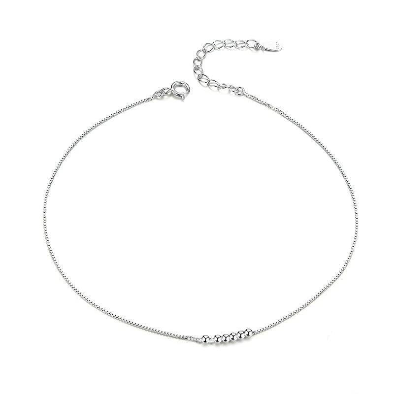 Bracelet de cheville "Shaki" ~ Argent Sterling