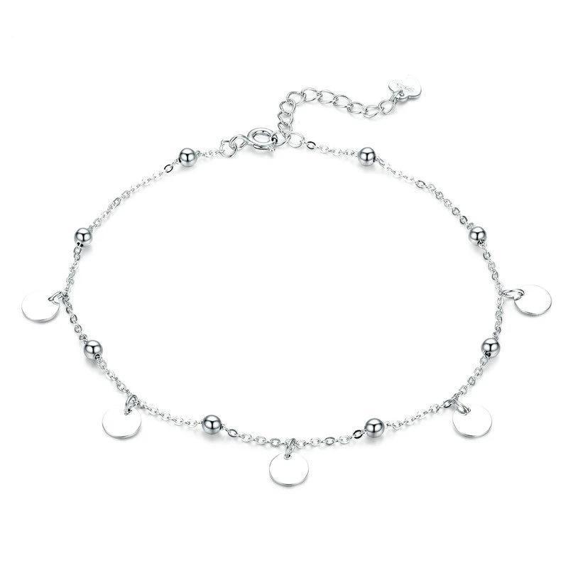 Bracelet de cheville "Illusion" ~ Argent Sterling