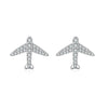 Boucles "Avion" ~ Argent Sterling