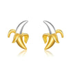 Boucles "Banane" ~ Argent Sterling