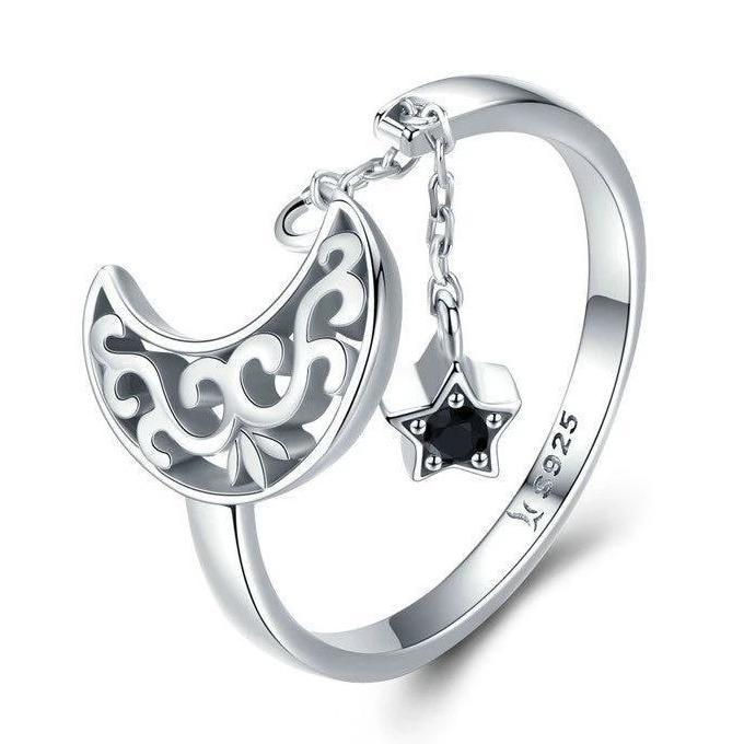 Bague "Nuit" ~ Argent Sterling