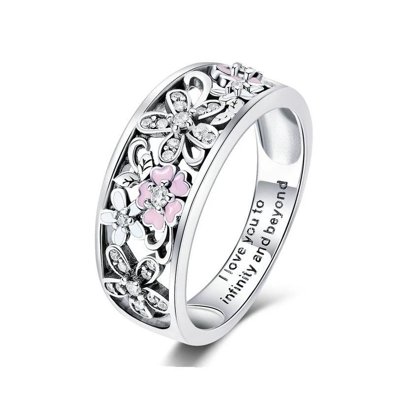 Bague "Daisy" ~ Argent Sterling
