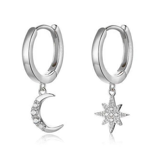 Boucles "Universe" ~ Argent Sterling