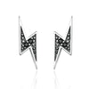 Boucles "Foudres" ~ Argent Sterling