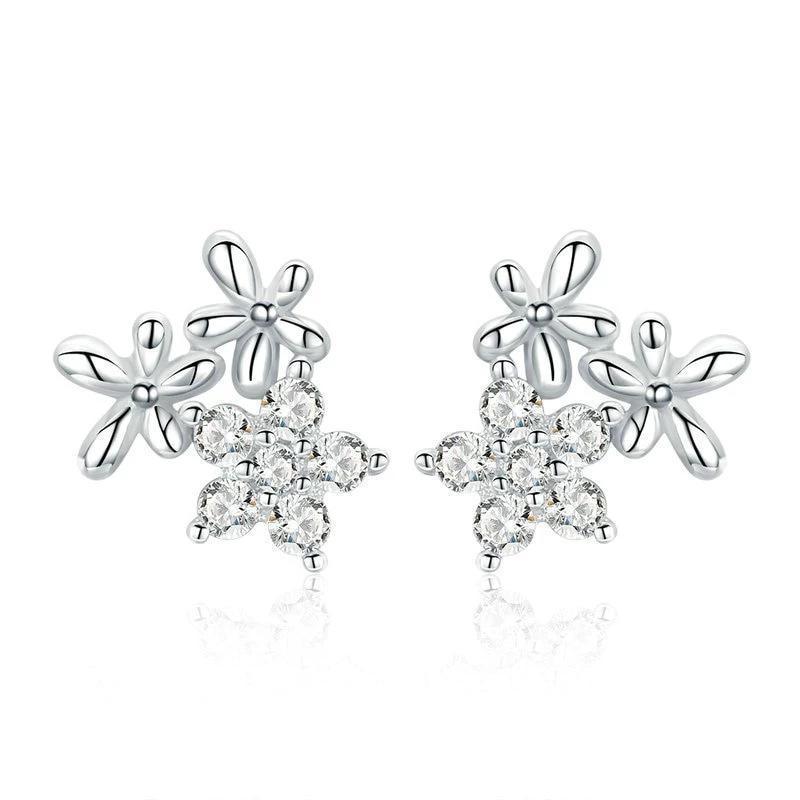 Boucles "Printemps Brillant" ~ Argent Sterling