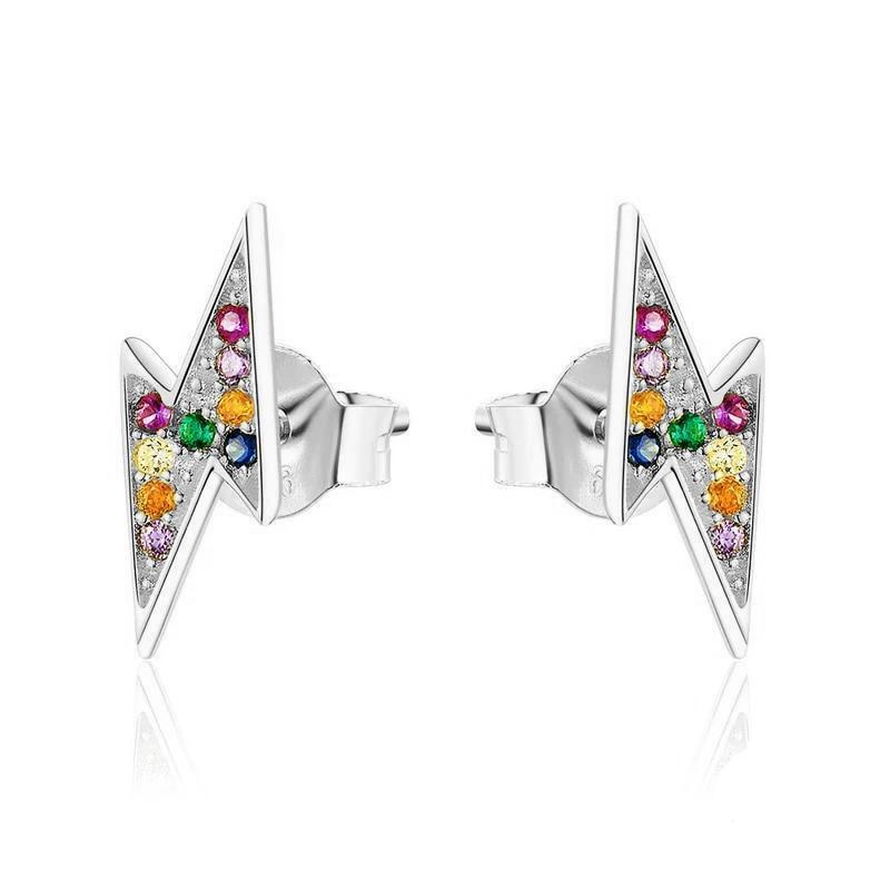 Boucles "Flash" ~ Argent Sterling