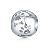 Perle "Empreintes" ~ Argent Sterling