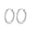 Boucles "Hoop" ~ Argent Sterling