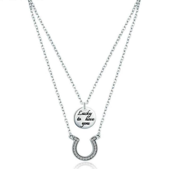 Collier "Lucky Life" ~ Argent Sterling