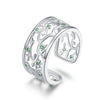 Bague "Herbal" ~ Argent Sterling