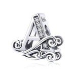 Charger l&#39;image dans la galerie, Perle &quot;Initiales&quot; ~ Argent Sterling

