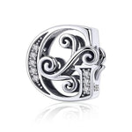 Charger l&#39;image dans la galerie, Perle &quot;Initiales&quot; ~ Argent Sterling
