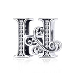 Charger l&#39;image dans la galerie, Perle &quot;Initiales&quot; ~ Argent Sterling
