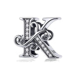 Charger l&#39;image dans la galerie, Perle &quot;Initiales&quot; ~ Argent Sterling
