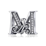 Charger l&#39;image dans la galerie, Perle &quot;Initiales&quot; ~ Argent Sterling
