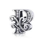 Charger l&#39;image dans la galerie, Perle &quot;Initiales&quot; ~ Argent Sterling
