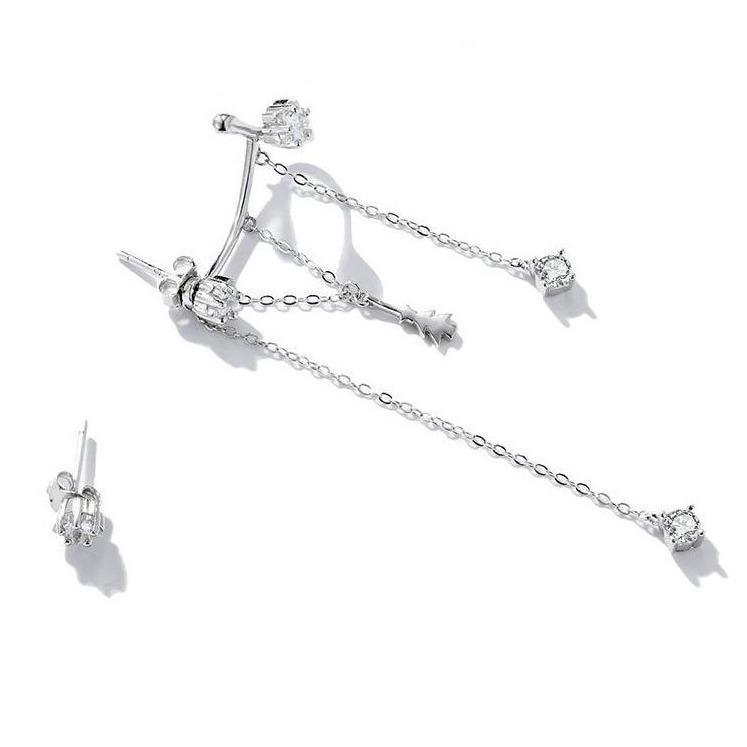 Boucles "Festives" ~ Argent Sterling