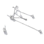 Charger l&#39;image dans la galerie, Boucles &quot;Festives&quot; ~ Argent Sterling
